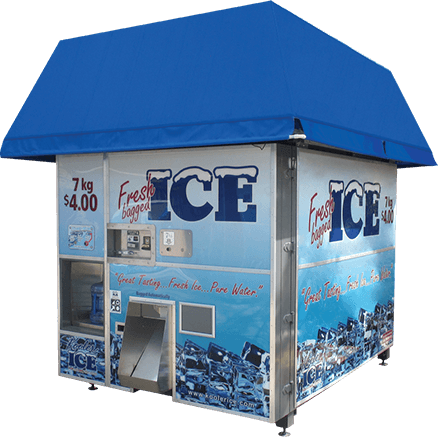 Kooler Ice commercial ice vending machine