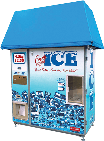 Kooler Ice ice vending machine