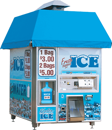 Kooler Ice IM1500 commercial ice vending machine