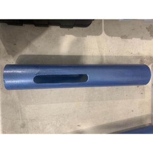 Small cap dispenser tube