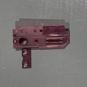 coin insert red display plastic